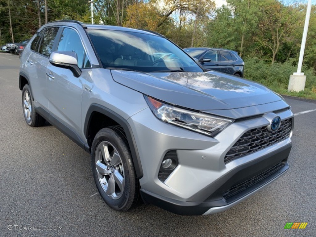 2019 RAV4 Limited AWD Hybrid - Silver Sky Metallic / Black photo #1