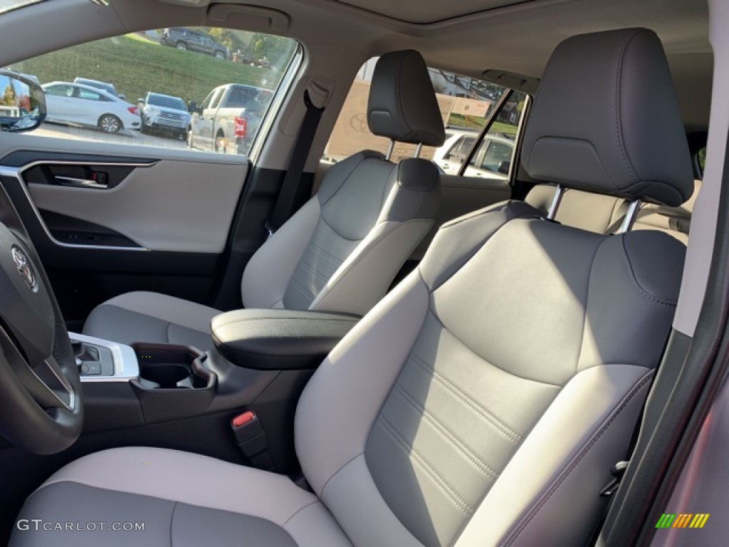 Black Interior 2019 Toyota RAV4 Limited AWD Hybrid Photo #135736277