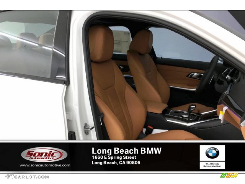 2020 3 Series M340i Sedan - Alpine White / Cognac photo #7