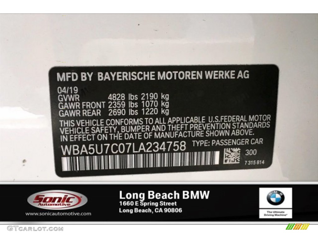 2020 3 Series M340i Sedan - Alpine White / Cognac photo #11