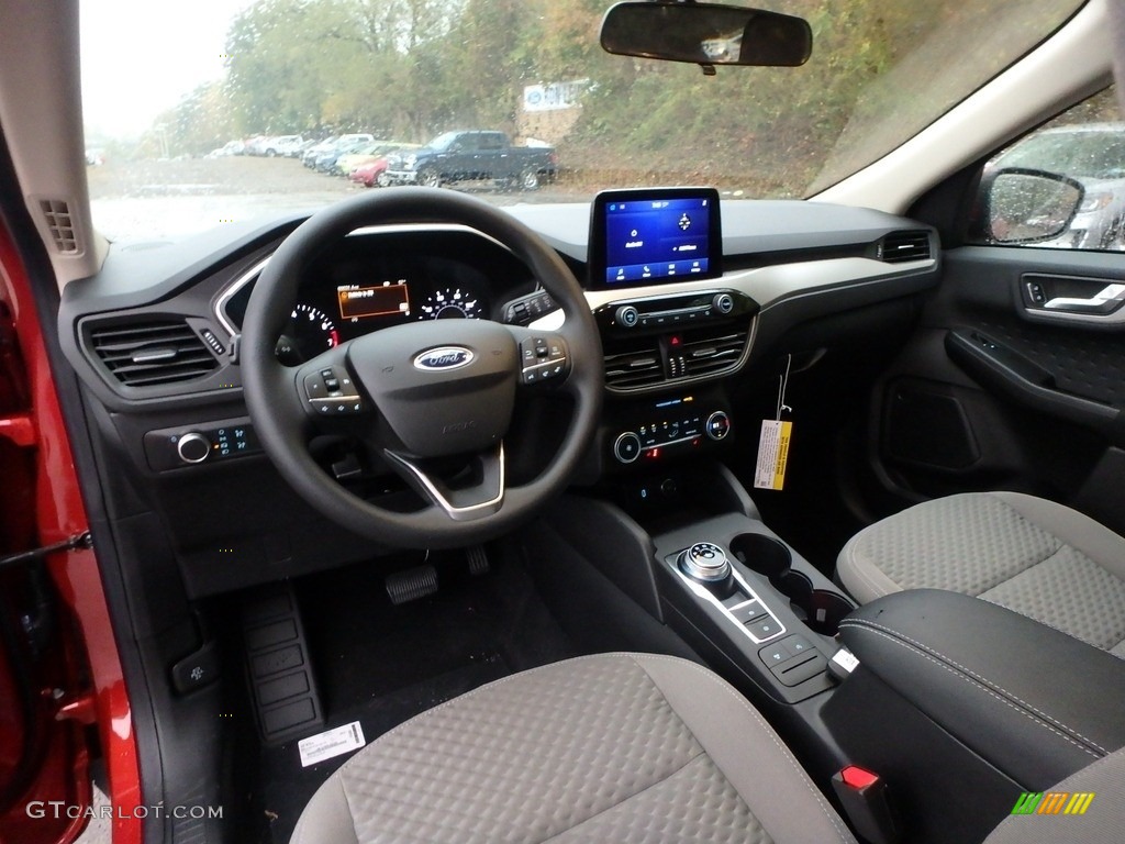 Dark Earth Gray Interior 2020 Ford Escape SE 4WD Photo #135738869