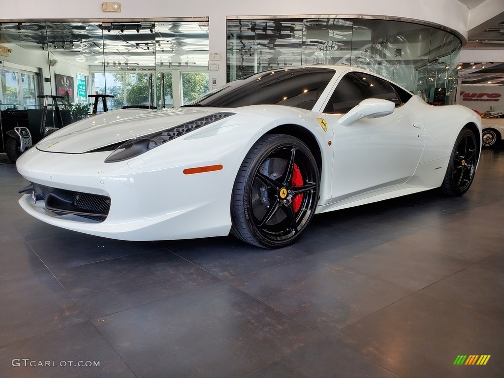 Bianco Avus (White) 2014 Ferrari 458 Italia Exterior Photo #135738986