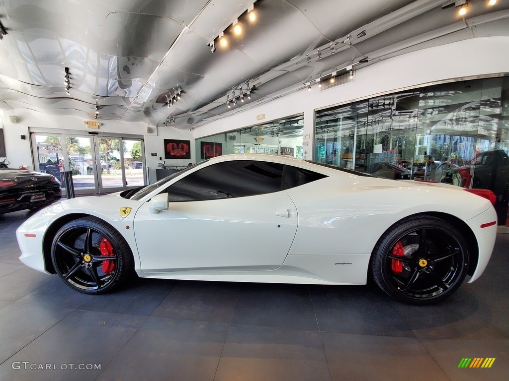 Bianco Avus (White) 2014 Ferrari 458 Italia Exterior Photo #135739016