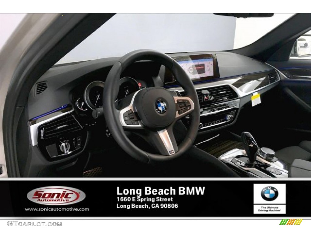 2019 5 Series 530i Sedan - Cashmere Silver Metallic / Black photo #4