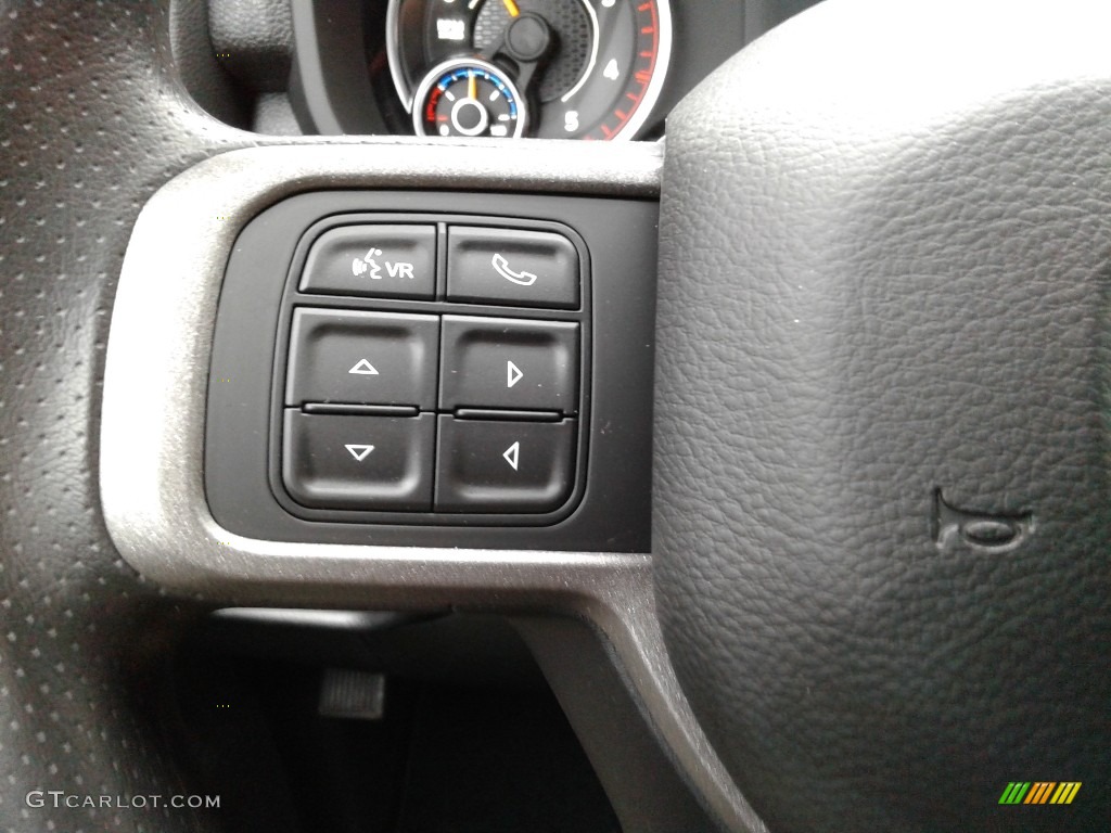 2019 Ram 2500 Tradesman Crew Cab 4x4 Black Steering Wheel Photo #135739064