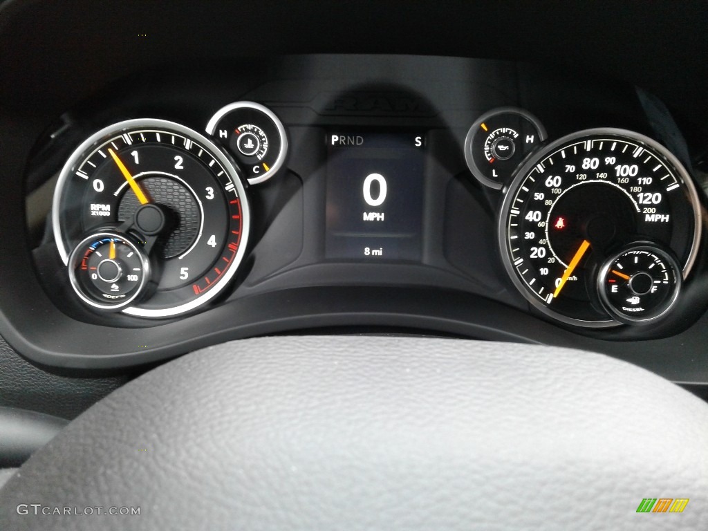 2019 Ram 2500 Tradesman Crew Cab 4x4 Gauges Photo #135739130