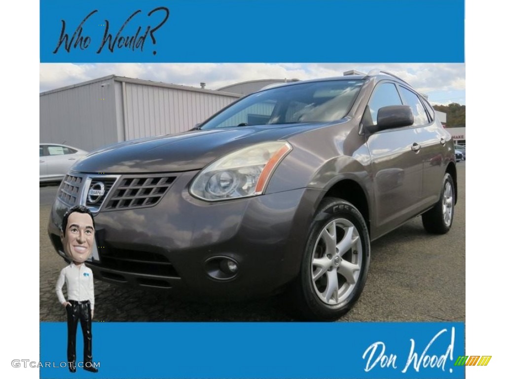 2008 Rogue SL AWD - Gotham Gray Metallic / Gray photo #1