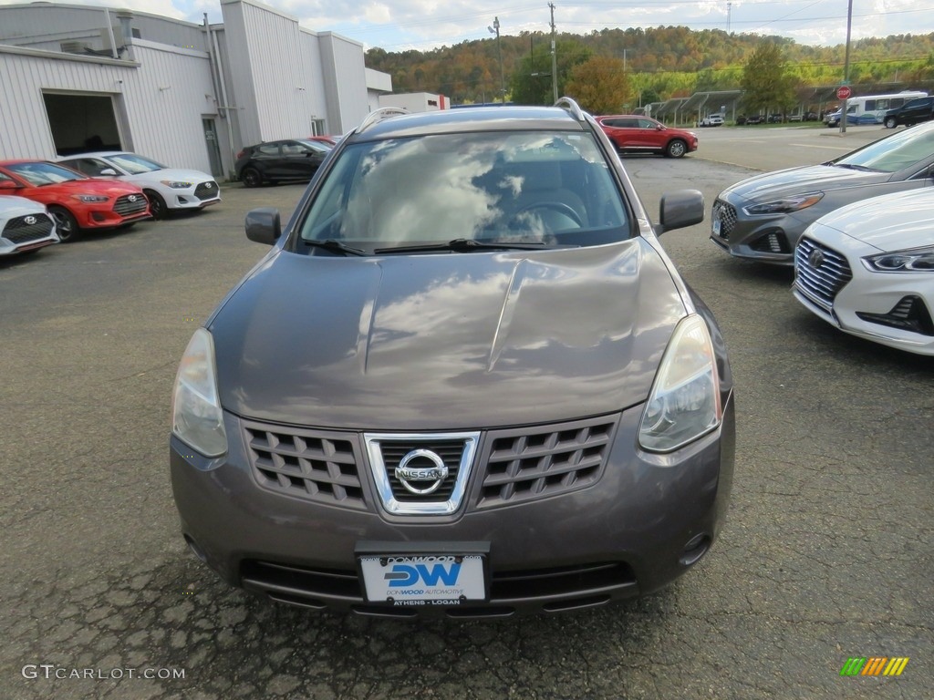 2008 Rogue SL AWD - Gotham Gray Metallic / Gray photo #2