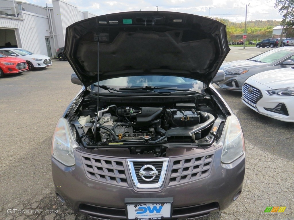 2008 Rogue SL AWD - Gotham Gray Metallic / Gray photo #3
