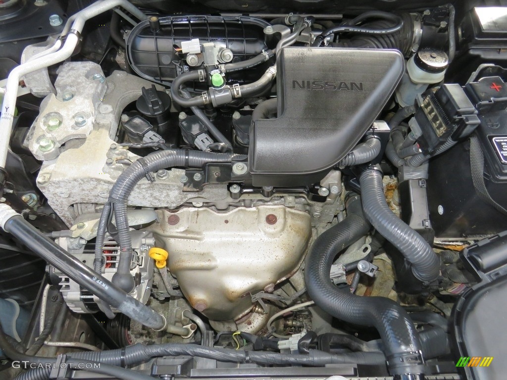 2008 Rogue SL AWD - Gotham Gray Metallic / Gray photo #4