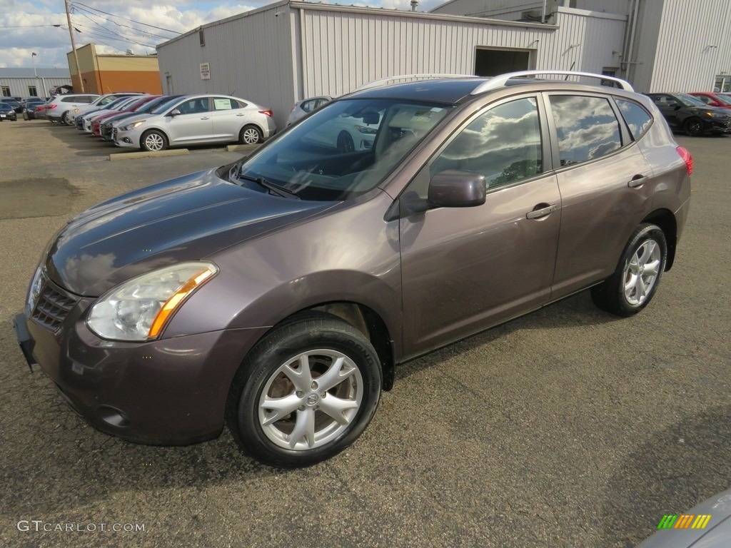 2008 Rogue SL AWD - Gotham Gray Metallic / Gray photo #5