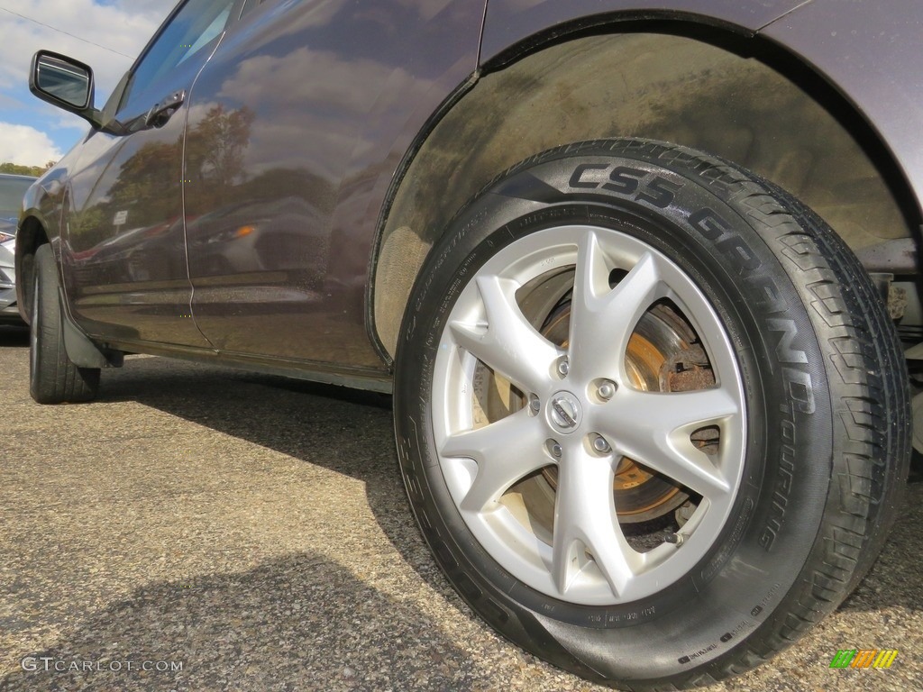 2008 Rogue SL AWD - Gotham Gray Metallic / Gray photo #8