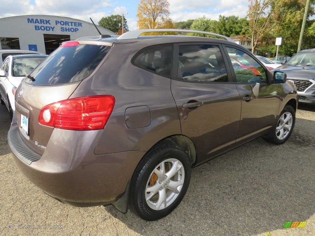 2008 Rogue SL AWD - Gotham Gray Metallic / Gray photo #13
