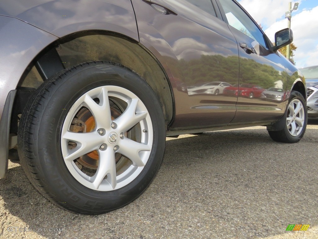 2008 Rogue SL AWD - Gotham Gray Metallic / Gray photo #14