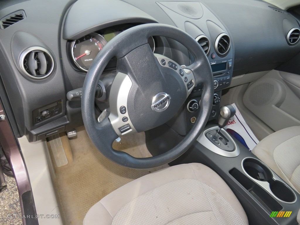 2008 Rogue SL AWD - Gotham Gray Metallic / Gray photo #17
