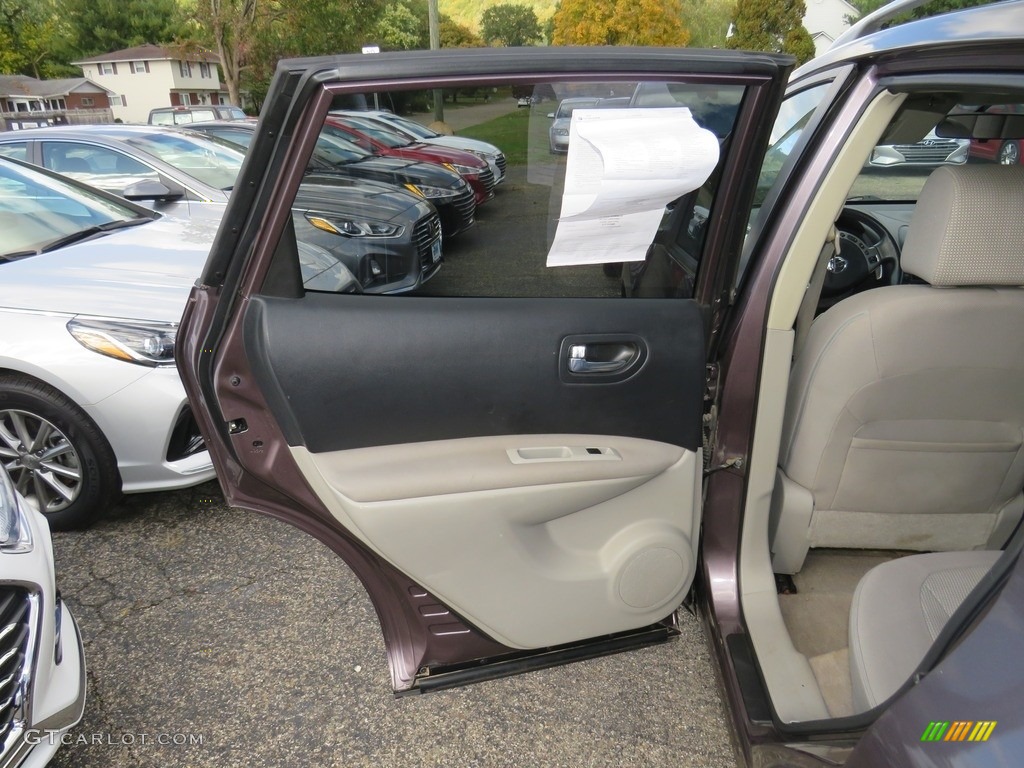 2008 Rogue SL AWD - Gotham Gray Metallic / Gray photo #19