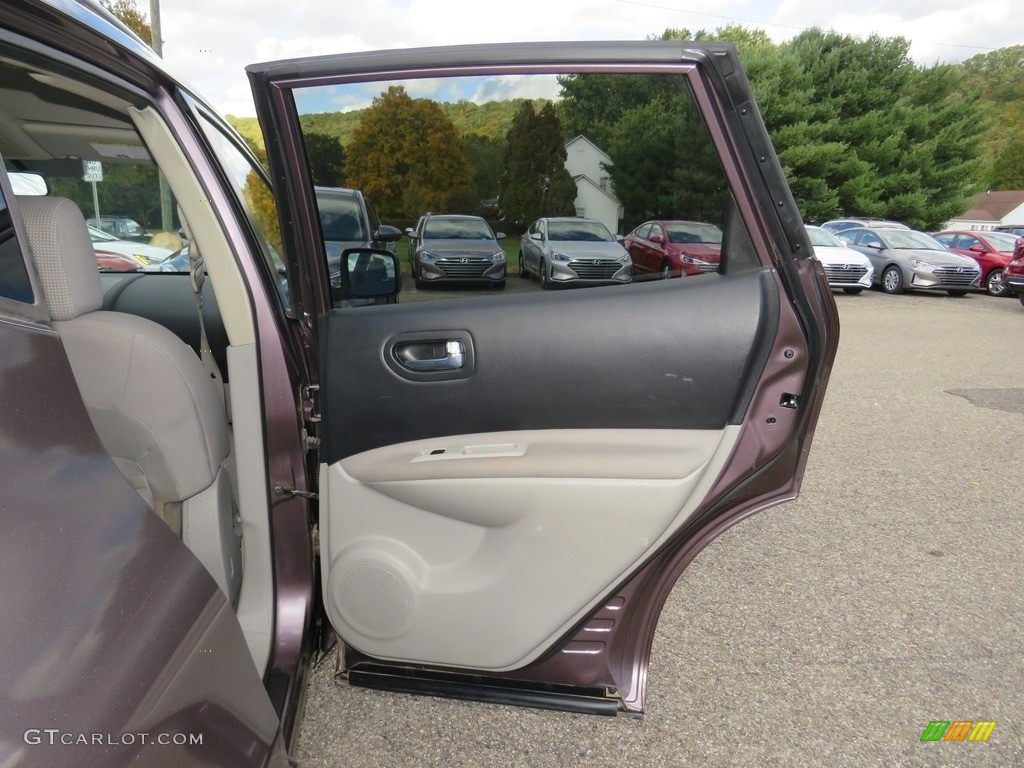 2008 Rogue SL AWD - Gotham Gray Metallic / Gray photo #21