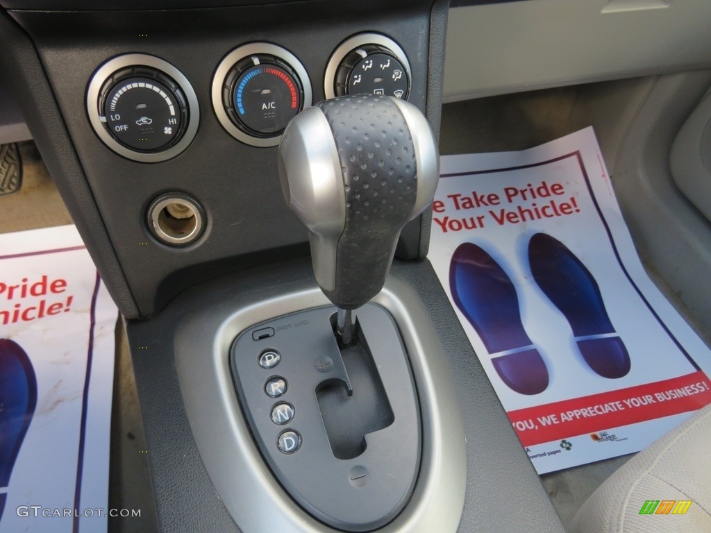 2008 Rogue SL AWD - Gotham Gray Metallic / Gray photo #34