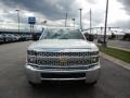 Summit White - Silverado 2500HD Work Truck Double Cab 4WD Chassis Photo No. 2