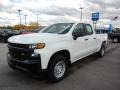 2020 Summit White Chevrolet Silverado 1500 WT Double Cab  photo #1