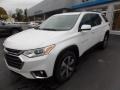 2020 Iridescent Pearl Tricoat Chevrolet Traverse LT AWD  photo #3