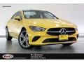 2020 Sun Yellow Mercedes-Benz CLA 250 Coupe  photo #1