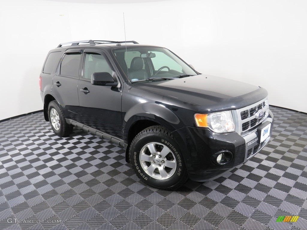 2012 Escape Limited V6 4WD - Ebony Black / Charcoal Black photo #4