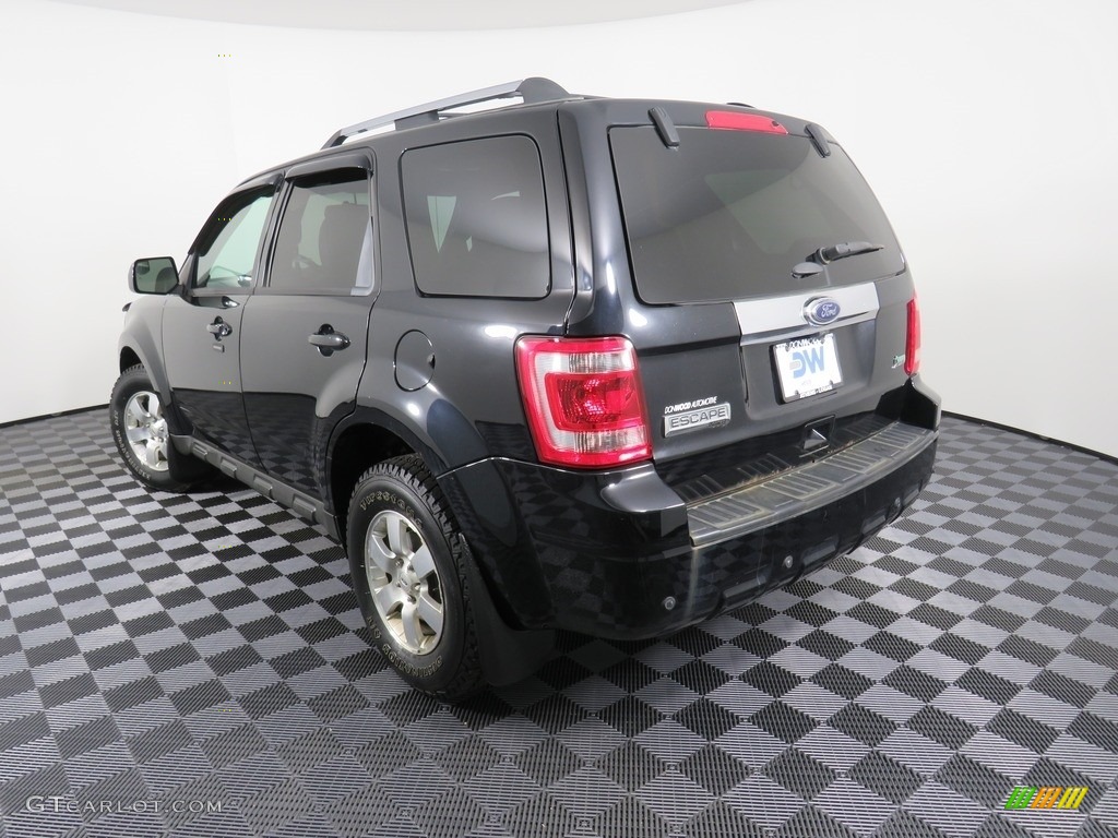 2012 Escape Limited V6 4WD - Ebony Black / Charcoal Black photo #12