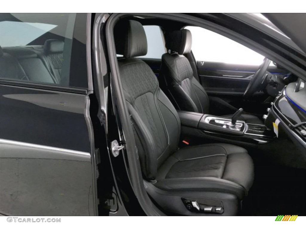 2020 7 Series 740i Sedan - Black Sapphire Metallic / Black photo #6
