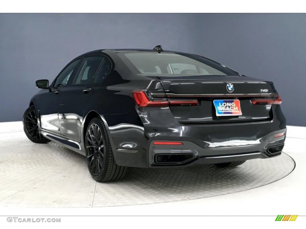 2020 7 Series 740i Sedan - Black Sapphire Metallic / Black photo #10