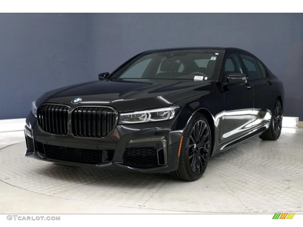 2020 7 Series 740i Sedan - Black Sapphire Metallic / Black photo #12