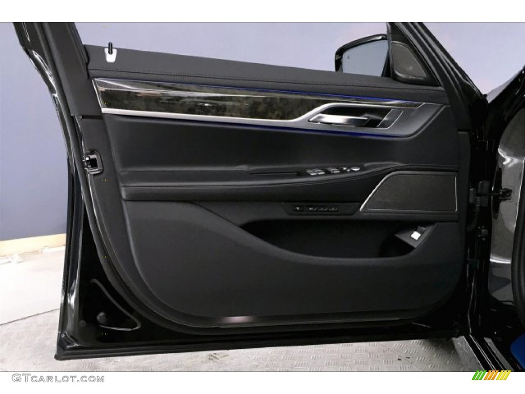 2020 7 Series 740i Sedan - Black Sapphire Metallic / Black photo #21