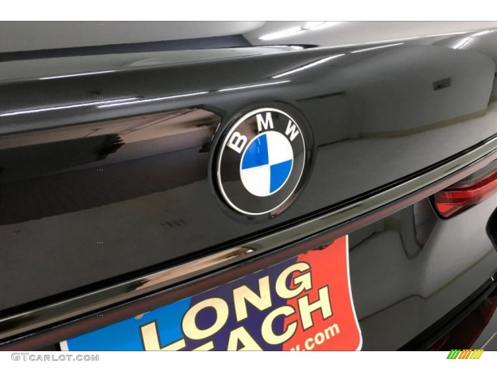 2020 7 Series 740i Sedan - Black Sapphire Metallic / Black photo #23