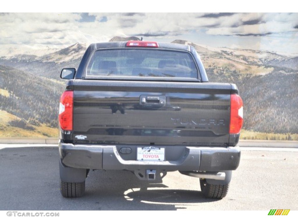 2020 Tundra Limited CrewMax 4x4 - Midnight Black Metallic / Black photo #4