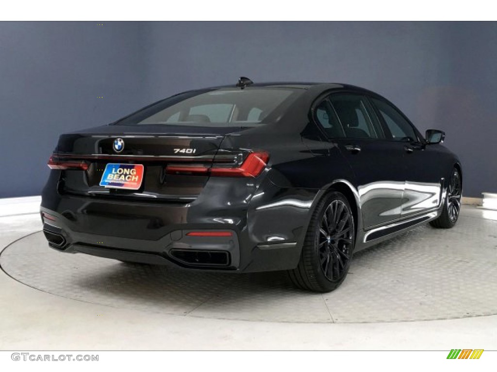 2020 7 Series 740i Sedan - Black Sapphire Metallic / Black photo #30