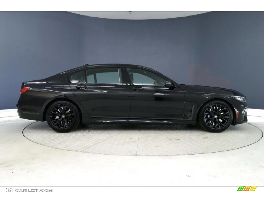 2020 7 Series 740i Sedan - Black Sapphire Metallic / Black photo #31