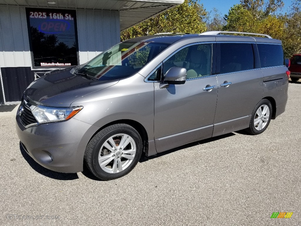 Brilliant Silver Nissan Quest