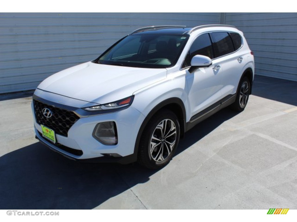 Quartz White 2020 Hyundai Santa Fe Limited Exterior Photo #135746595