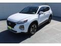 Quartz White 2020 Hyundai Santa Fe Limited Exterior