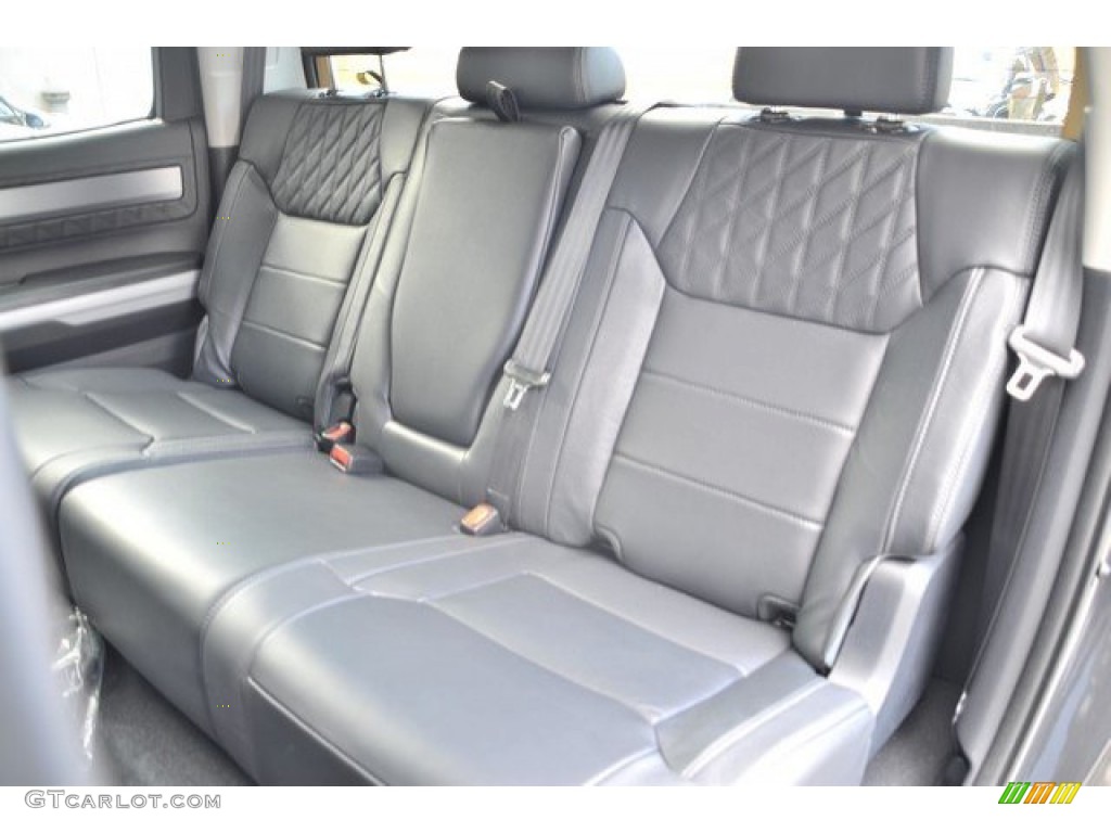 Black Interior 2020 Toyota Tundra Platinum CrewMax 4x4 Photo #135747618