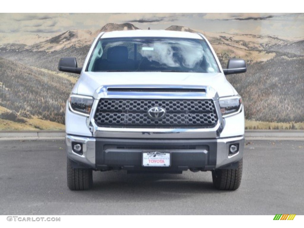 2020 Tundra SR5 Double Cab 4x4 - Super White / Graphite photo #2