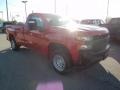 2020 Red Hot Chevrolet Silverado 1500 WT Regular Cab 4x4  photo #3