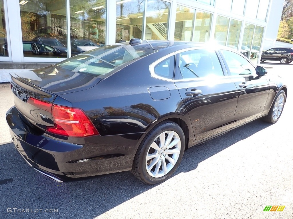 2018 S90 T6 AWD Momentum - Black Stone / Charcoal photo #3