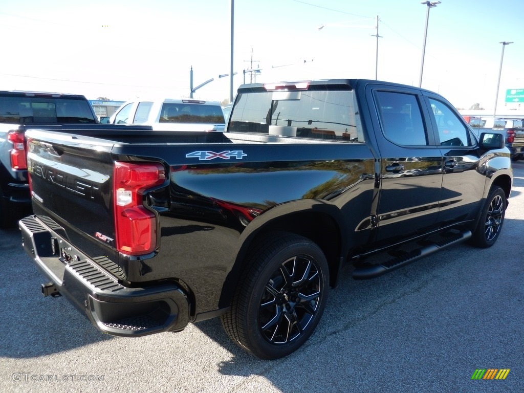 Black 2020 Chevrolet Silverado 1500 RST Crew Cab 4x4 Exterior Photo #135748851