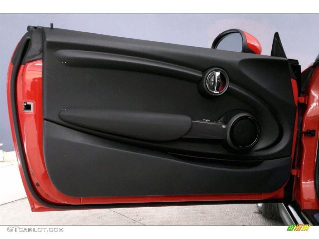 2019 Mini Hardtop Cooper 2 Door Carbon Black Door Panel Photo #135749382