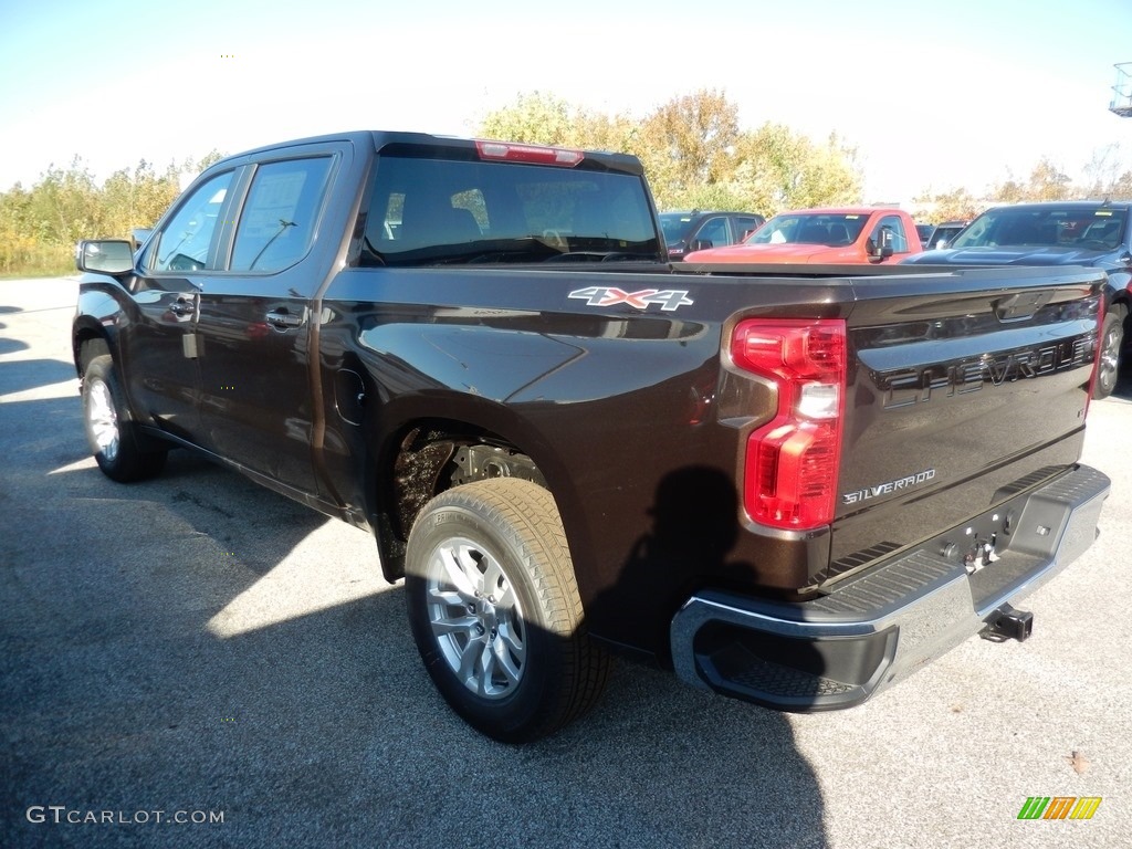 2020 Silverado 1500 LT Crew Cab 4x4 - Havana Brown Metallic / Jet Black photo #5