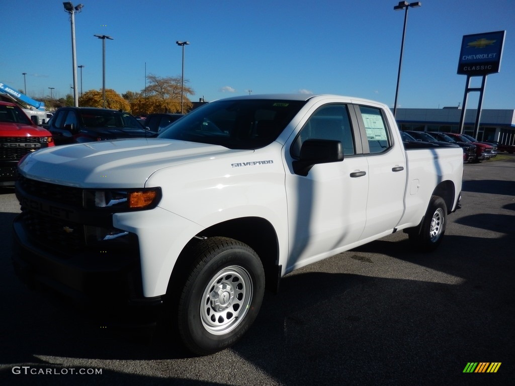 2020 Silverado 1500 WT Double Cab - Summit White / Jet Black photo #1