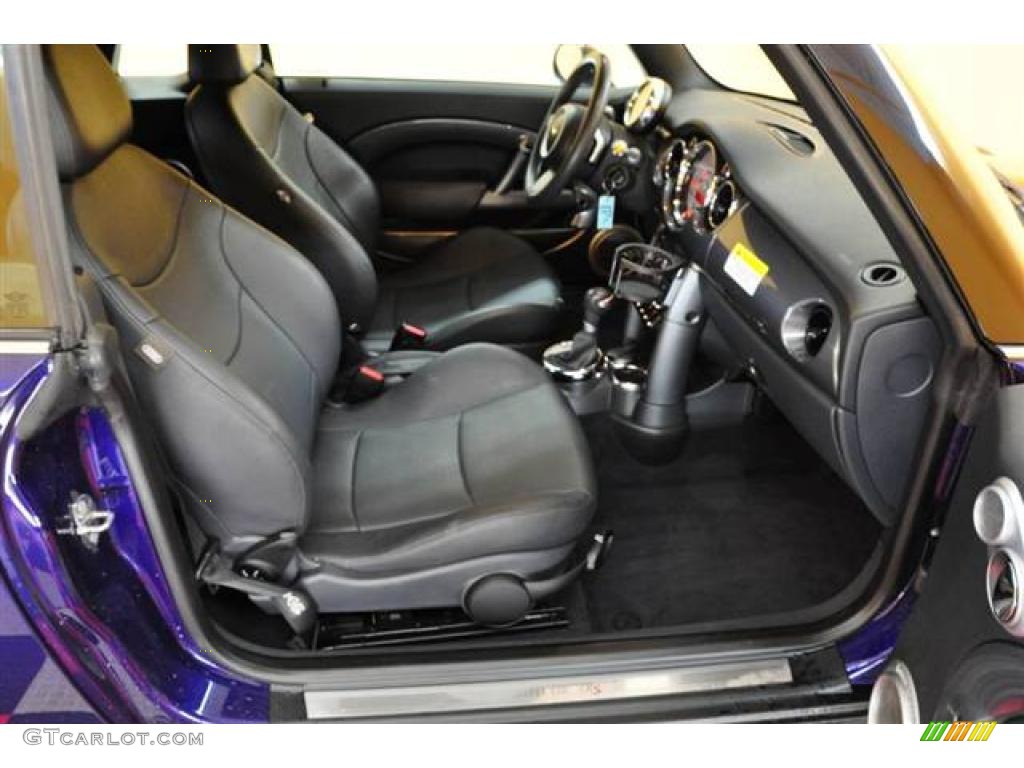 2005 Cooper S Convertible - Purple Haze Metallic / Black/Panther Black photo #36