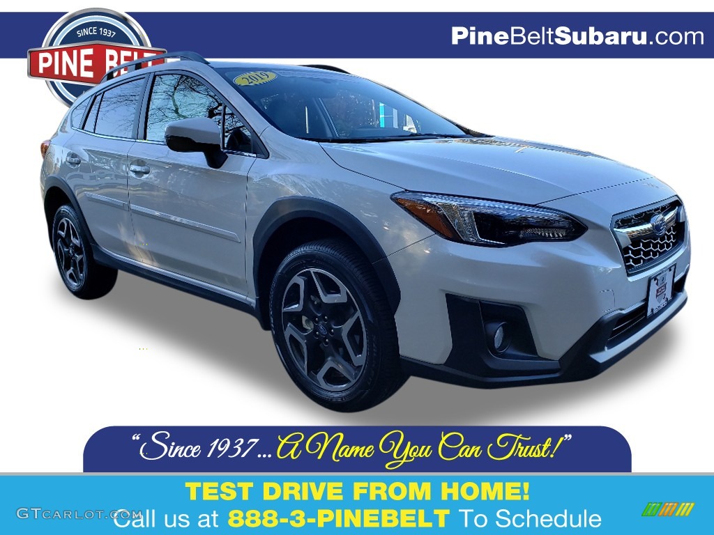 2019 Crosstrek 2.0i Limited - Crystal White Pearl / Black photo #1