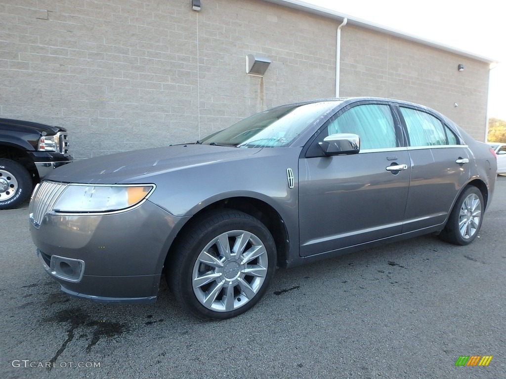 2010 MKZ AWD - Sterling Gray Metallic / Light Camel photo #1